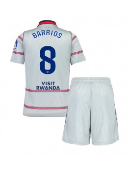 Atletico Madrid Pablo Barrios #8 Replika Tredje Kläder Barn 2026-27 Kortärmad (+ byxor)